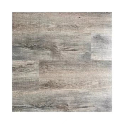Pavimentazione di legno impermeabile della plancia del vinile di clic del grano 4mm 5mm 6mm del pavimento grigio del PVC SPC del fumo