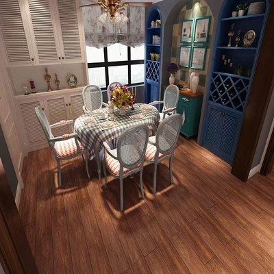 pavimentazione di lusso del vinile del PVC delle mattonelle LVT SPC del vinile del grano di legno spesso di 5.0mm - di 1.5mm