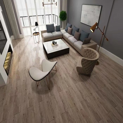 pavimentazione di lusso del vinile del PVC delle mattonelle LVT SPC del vinile del grano di legno spesso di 5.0mm - di 1.5mm