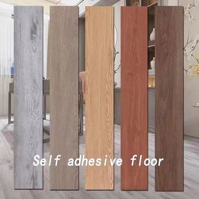 Grano autoadesivo di legno del PVC di 2.0mm che pavimenta la pavimentazione del vinile del bastone e della buccia DIY