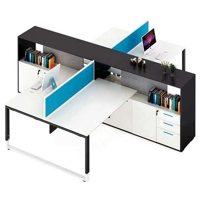 Le stazioni di lavoro modulari moderne dell'ufficio divide il pannello della segretezza dello scrittorio di 2 4 6 Seater