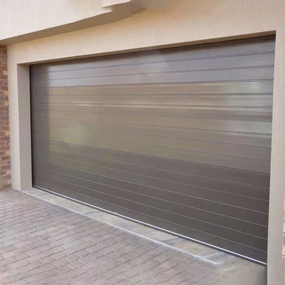 Horizantal 16x7 sopraelevato scorrevole rotola sulla porta del garage con il pannello dell'unità di elaborazione