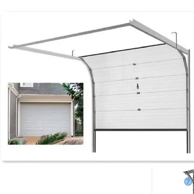 La porta di alluminio automatica del garage 6063T5 riveste la Camera di pannelli prefabbricata rotola sugli otturatori di sicurezza