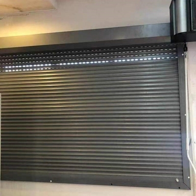 Otturatore motorizzato antivento automatizzato del cumulativo della porta del garage galvanizzato zinco caldo