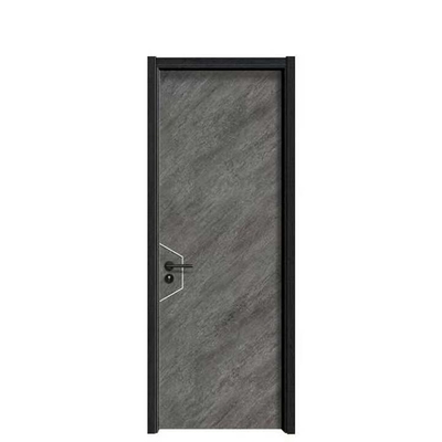 Porta a livello interna di legno su misura del MDF del compensato con rivestimento dell'impiallacciatura