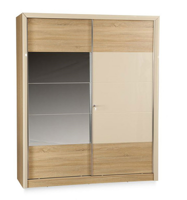 Otturatore del pannello truciolare 3 che fa scorrere guardaroba costruito in gabinetto per la piccola camera da letto