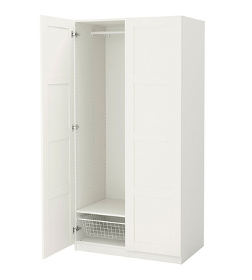 Otturatore del pannello truciolare 3 che fa scorrere guardaroba costruito in gabinetto per la piccola camera da letto