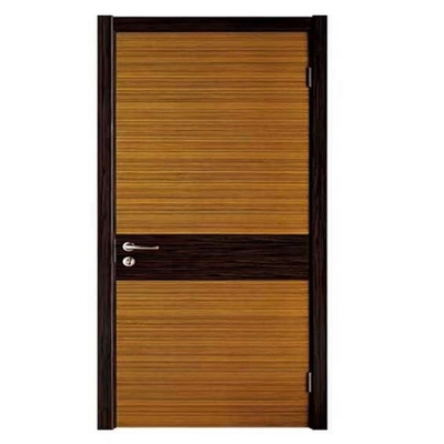 La quercia di legno della noce della porta del MDF del PVC WPC impiallaccia le porte interne a livello