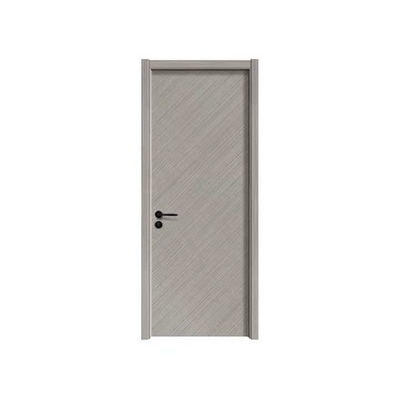 Porte interne spesse di legno del PVC della porta 43mm del MDF dell'isolamento acustico con le strutture
