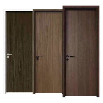 Porta di legno della melammina moderna semplice interna del MDF per il bagno