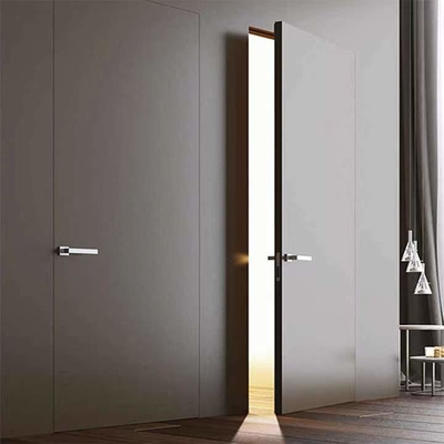 Porte composite esterne della porta di legno del MDF del polimero dell'ufficio della Camera doppie