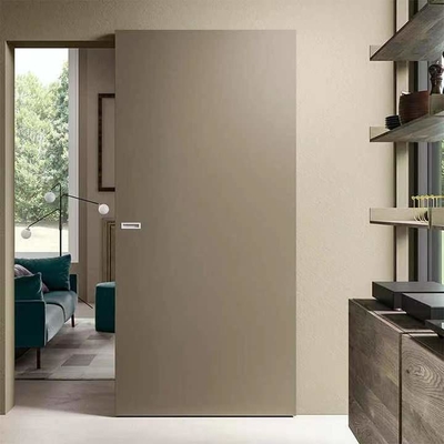 Porte composite esterne della porta di legno del MDF del polimero dell'ufficio della Camera doppie