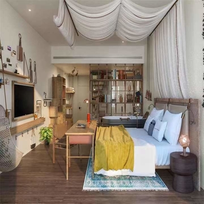 Mobilia di legno antica della camera da letto dell'hotel dell'OEM del museo di qualità superiore della mobilia
