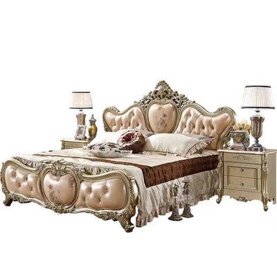 insieme di camera da letto classico antico dell'hotel di 180x200CM del letto di qualità superiore del salone