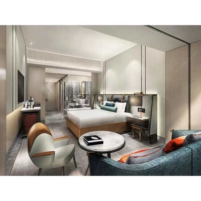 Insieme di camera da letto di legno di Europa dell'hotel della villa di qualità superiore moderna della mobilia