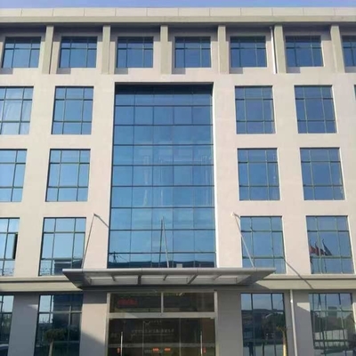 Facciata bassa di alluminio lustrata doppio della parete divisoria di vetro E della parete divisoria di modo