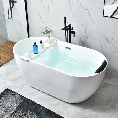 Il centro dell'OEM vuota la vasca indipendente acrilica ovale per i piccoli bagni