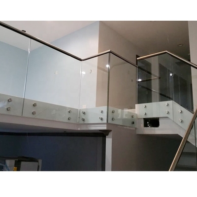 Corrimani interni d'ottone della piscina delle inferriate della scala del ferro bianco del diametro 50mm per i punti