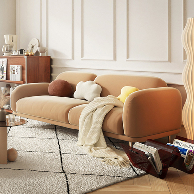 Salone Sofa Sectional Simple Modern Furniture di Seater della flanella 3 dell'appartamento