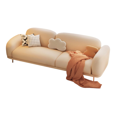 Salone Sofa Sectional Simple Modern Furniture di Seater della flanella 3 dell'appartamento
