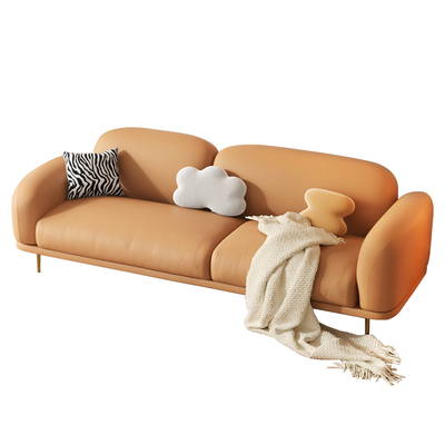 Salone Sofa Sectional Simple Modern Furniture di Seater della flanella 3 dell'appartamento