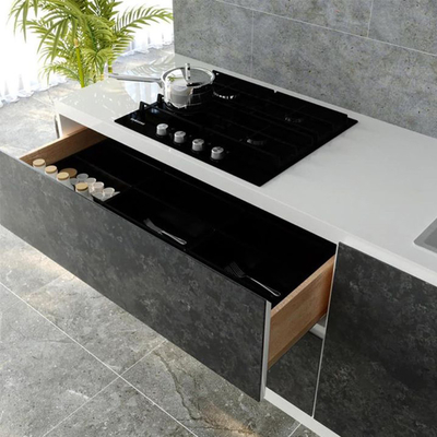 Governo modulare di lusso moderno su ordinazione 700mm*1300mm della dispensa della cucina