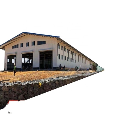 metallo del magazzino della struttura d'acciaio 1500sqm che costruisce 25m*80m*9m