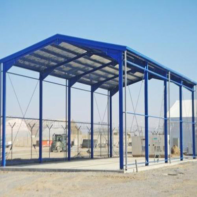 Costruzione del metallo della costruzione del gruppo di lavoro Q235B Q345B della struttura d'acciaio di prefabbricazione
