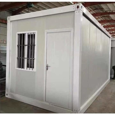 casa moderna bianca del contenitore della Camera prefabbricata del contenitore del pannello a sandwich di 40ft
