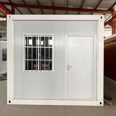 casa moderna bianca del contenitore della Camera prefabbricata del contenitore del pannello a sandwich di 40ft
