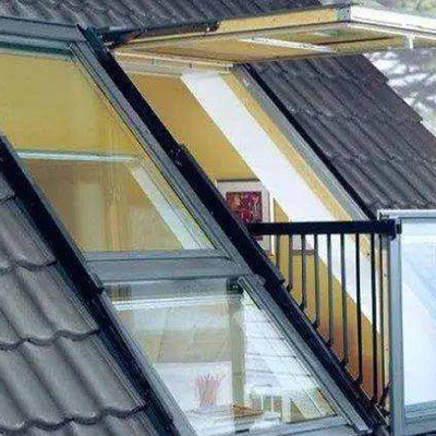 Lucernario di vetro Windows del tetto della struttura di vista del cielo del doppio di alluminio impermeabile di Windows