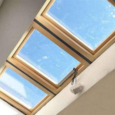 Lucernario di vetro Windows del tetto della struttura di vista del cielo del doppio di alluminio impermeabile di Windows