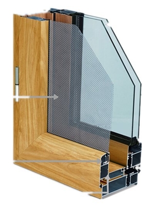 Il ODM Windows scorrevole orizzontale di alluminio dell'OEM ha laminato Windows di vetro per l'ufficio