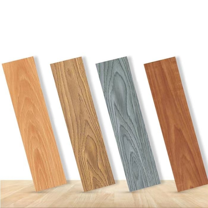 pavimentazione di lusso del vinile del PVC delle mattonelle LVT SPC del vinile del grano di legno spesso di 5.0mm - di 1.5mm
