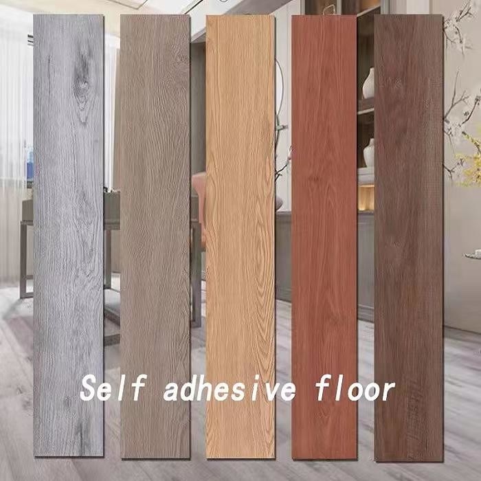 Grano autoadesivo di legno del PVC di 2.0mm che pavimenta la pavimentazione del vinile del bastone e della buccia DIY