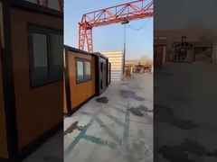 Il bene mobile domestico della villa di lusso moderna ha prefabbricato la Camera estensibile del contenitore della struttura dell'ufficio spedizioni